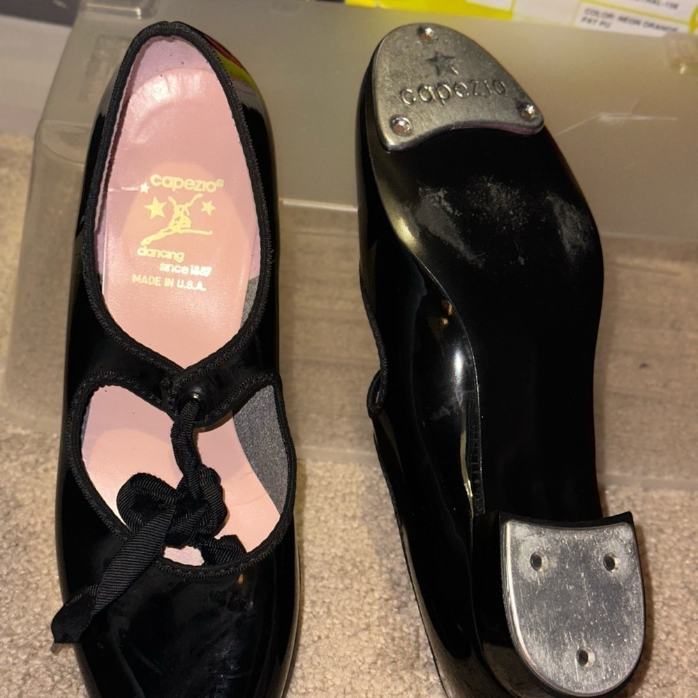 Capezio Jr. Tyette Tap Shoes, N625, Capezio - Picture 3 of 8